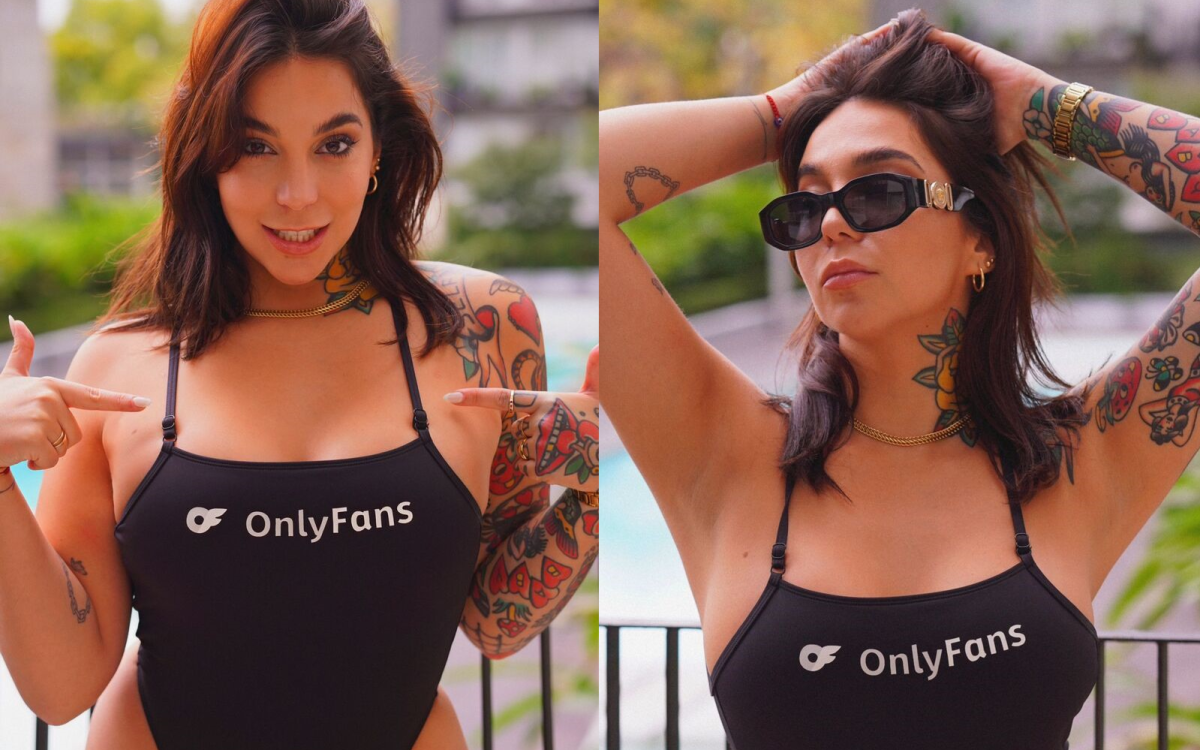 La influencer Luciana Milessi sustituyó las microbikinis por las enterizas