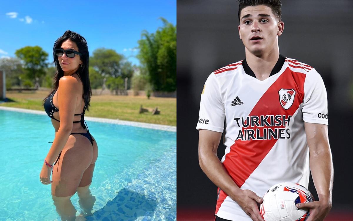 Julián Álvarez blanqueó noviazgo y la influencer Luciana Milessi se arrepintió de contar intimidades