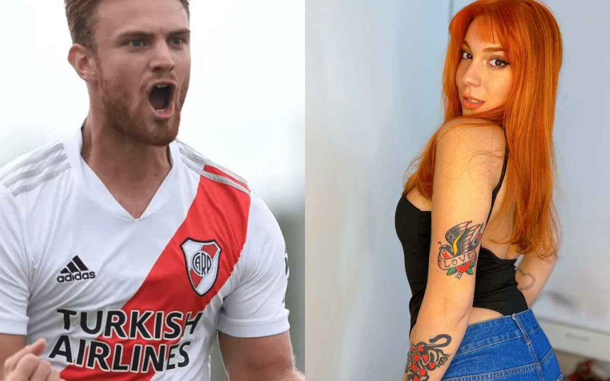 La influencer Luciana Milessi cambió a Julián Álvarez por otra joyita de River Plate